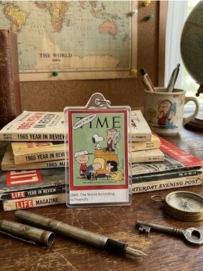 Keychain featuring the April 9, 1965 Time magazine